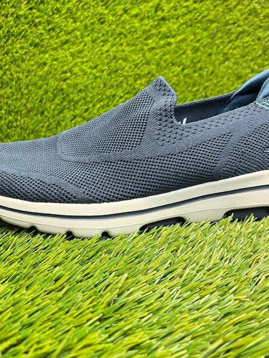 Skechers Go Walk 5 Ritical Mens Size 8 Blue Athletic Slip On Shoes Sneakers main image 6